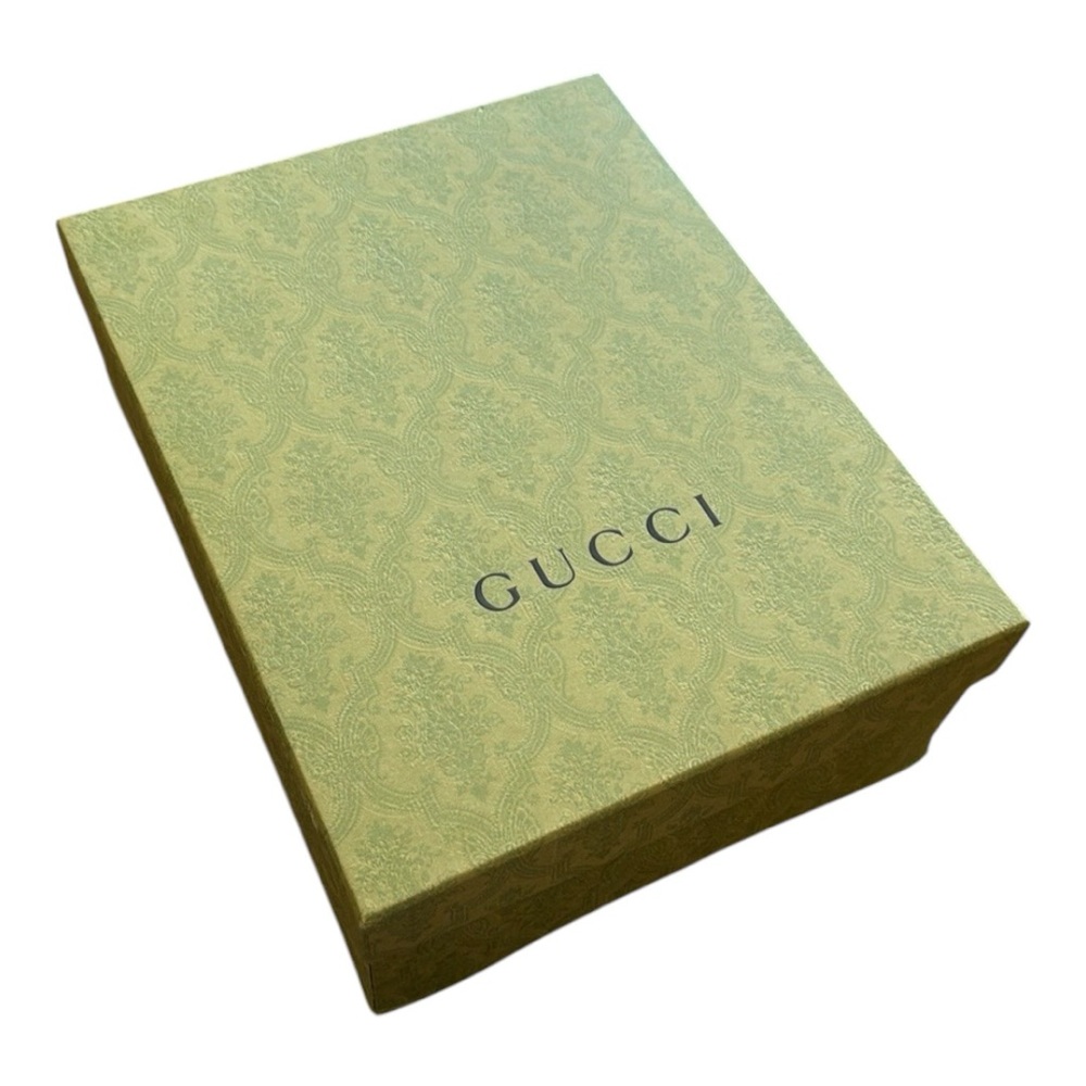 Gucci green large boot box